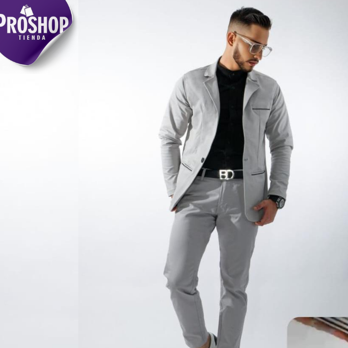 BLAZER SLIM DE CABALLERO - Estilo y Sofisticación en Cada Detalle