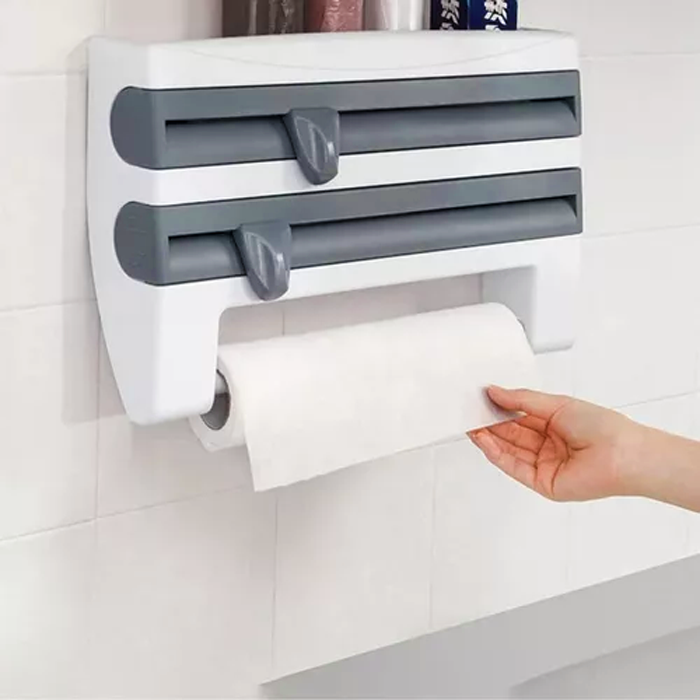 DISPENSADOR DE PAPEL PARA LA COSINA