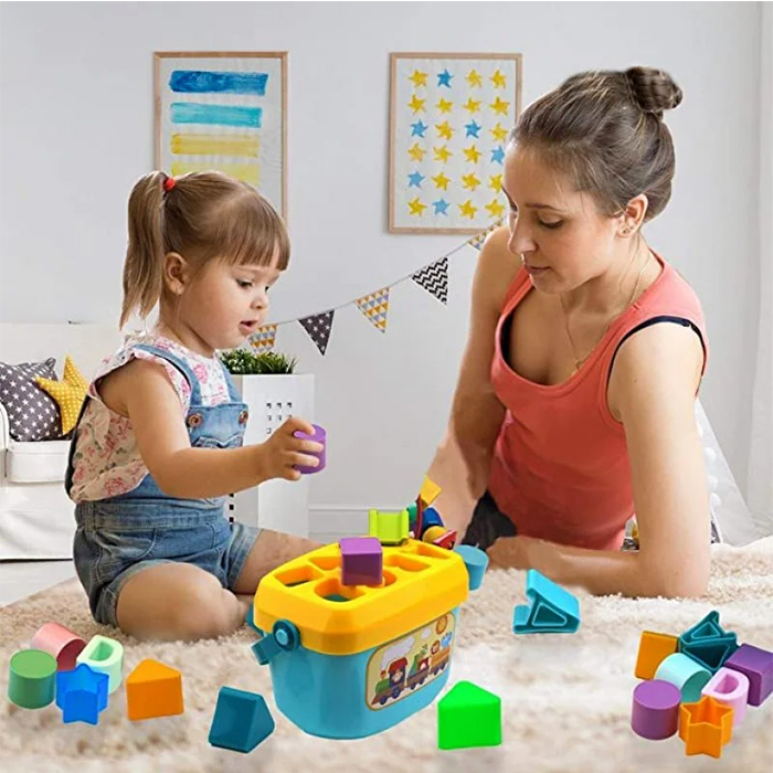 Cubo Primeros Bloques H-452-2 - ¡Estimula la imaginación y el desarrollo de tu pequeño
